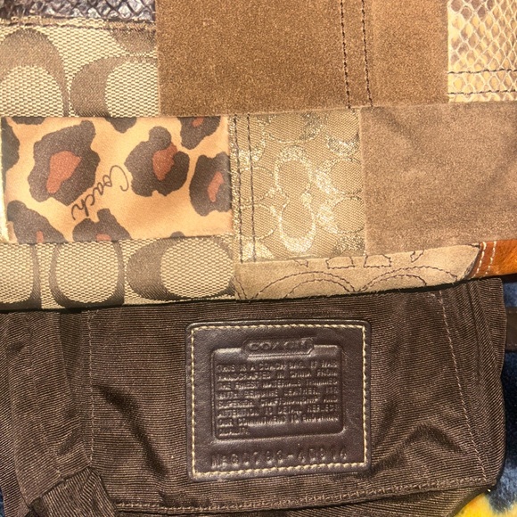 Coach Multicolor Patchwork Shoulder Bag (Firm Price) - Picture 2 of 7